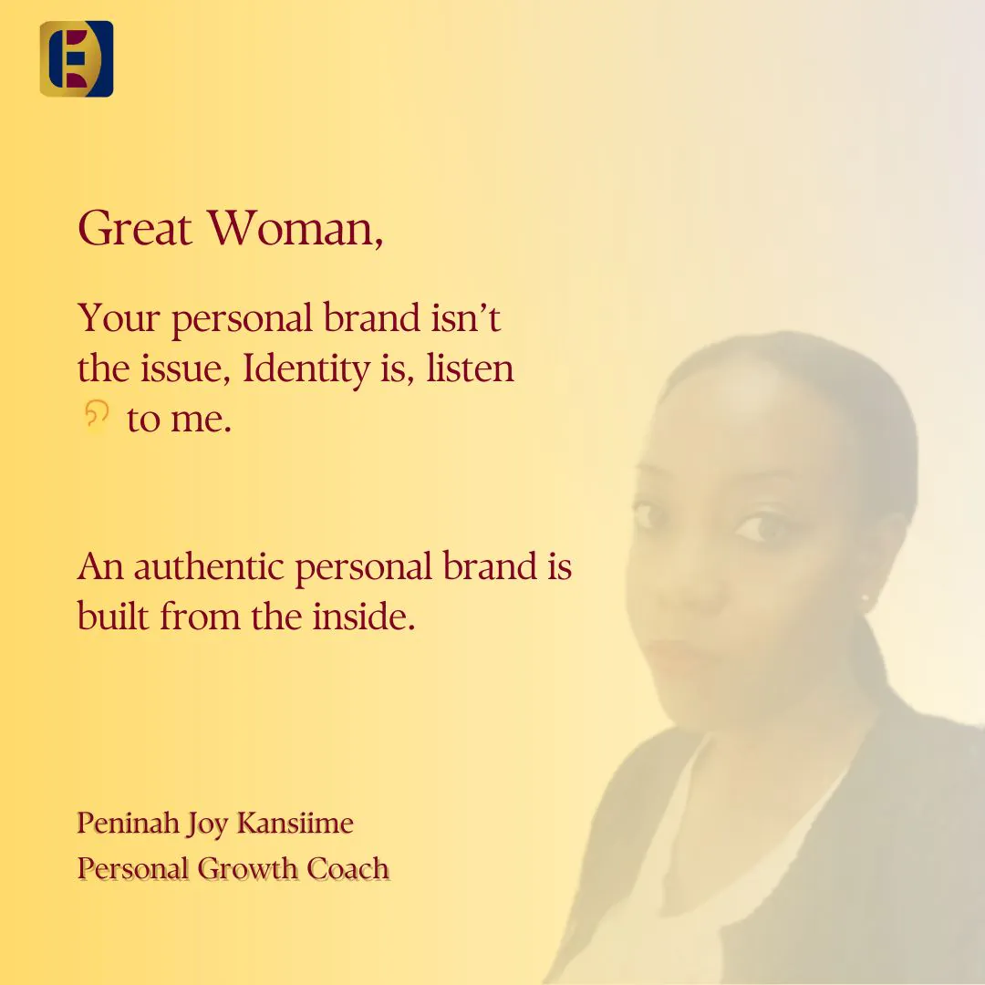 Quote card: Your personal brand isn’t the issue, identity is
